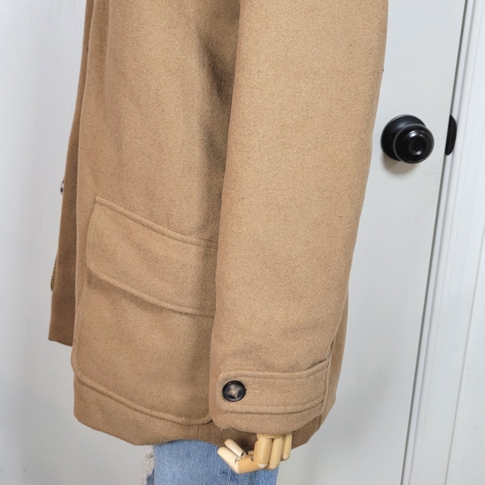 Boden Wool Toggle Coat Coastal Nautical Fisherman Hooded Jacket Kids 15-16Y - Picture 7 of 16
